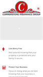 Mobile Screenshot of cornerins.com